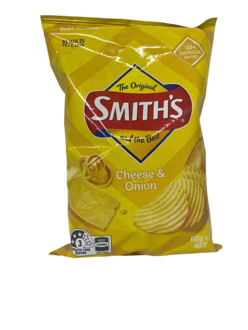 Smith's Crinkle Cut Cheese & Onion 60g
