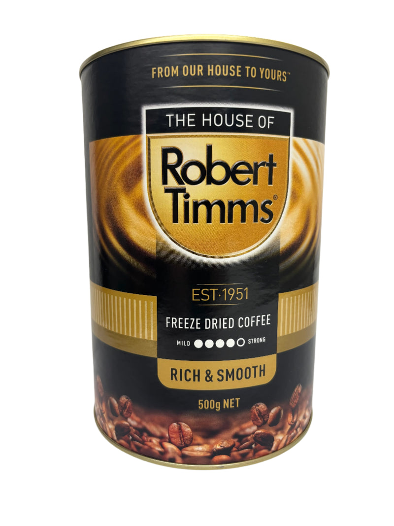 Robert Timms Rich & Smooth Freeze-Dried Coffee 500g