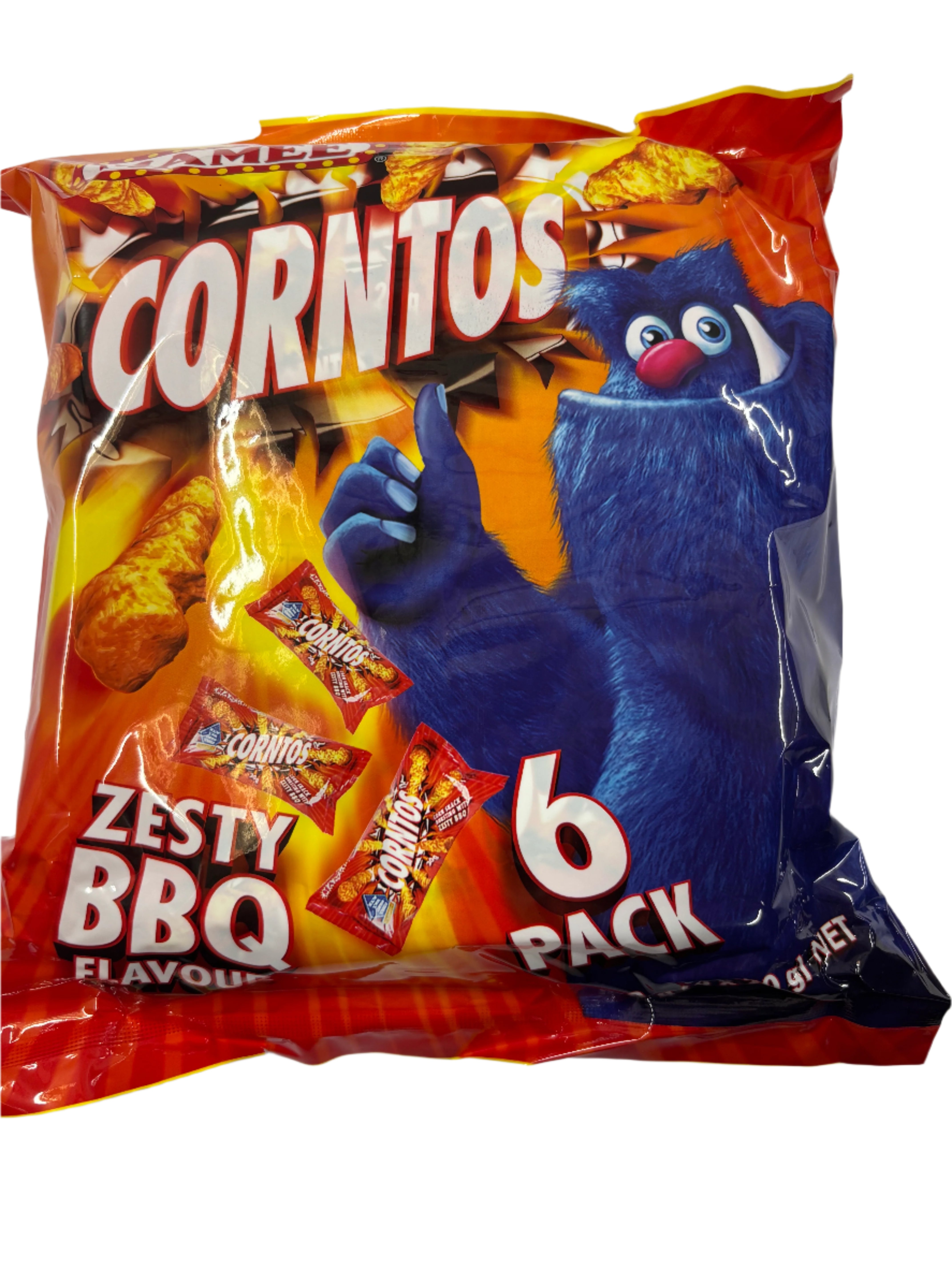 Mamee Corntos Zesty BBQ 6 Pack