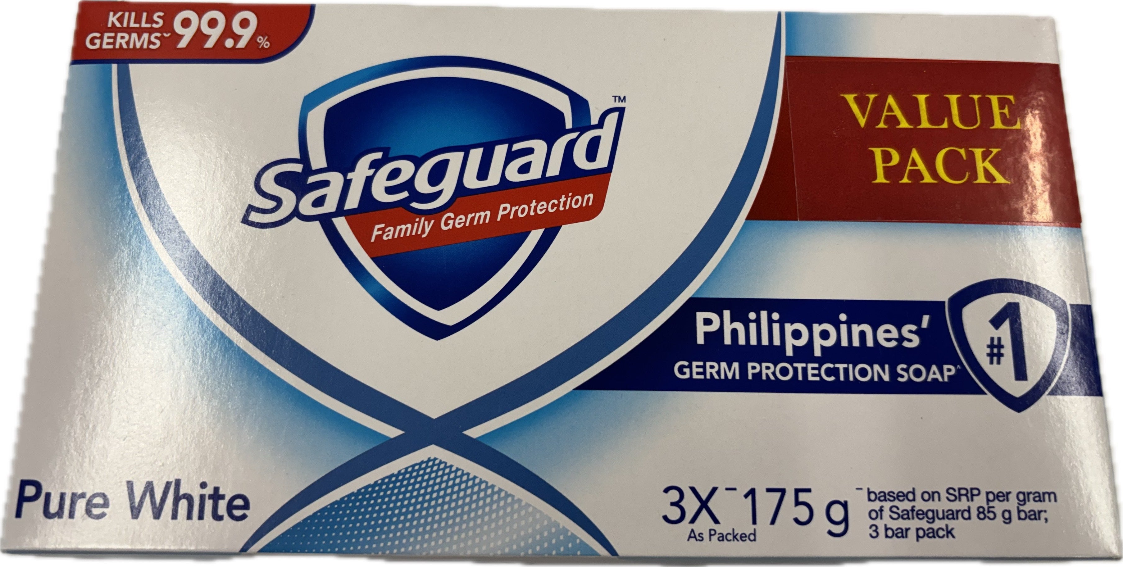 Safeguard Germ Protection Soap 3x175g