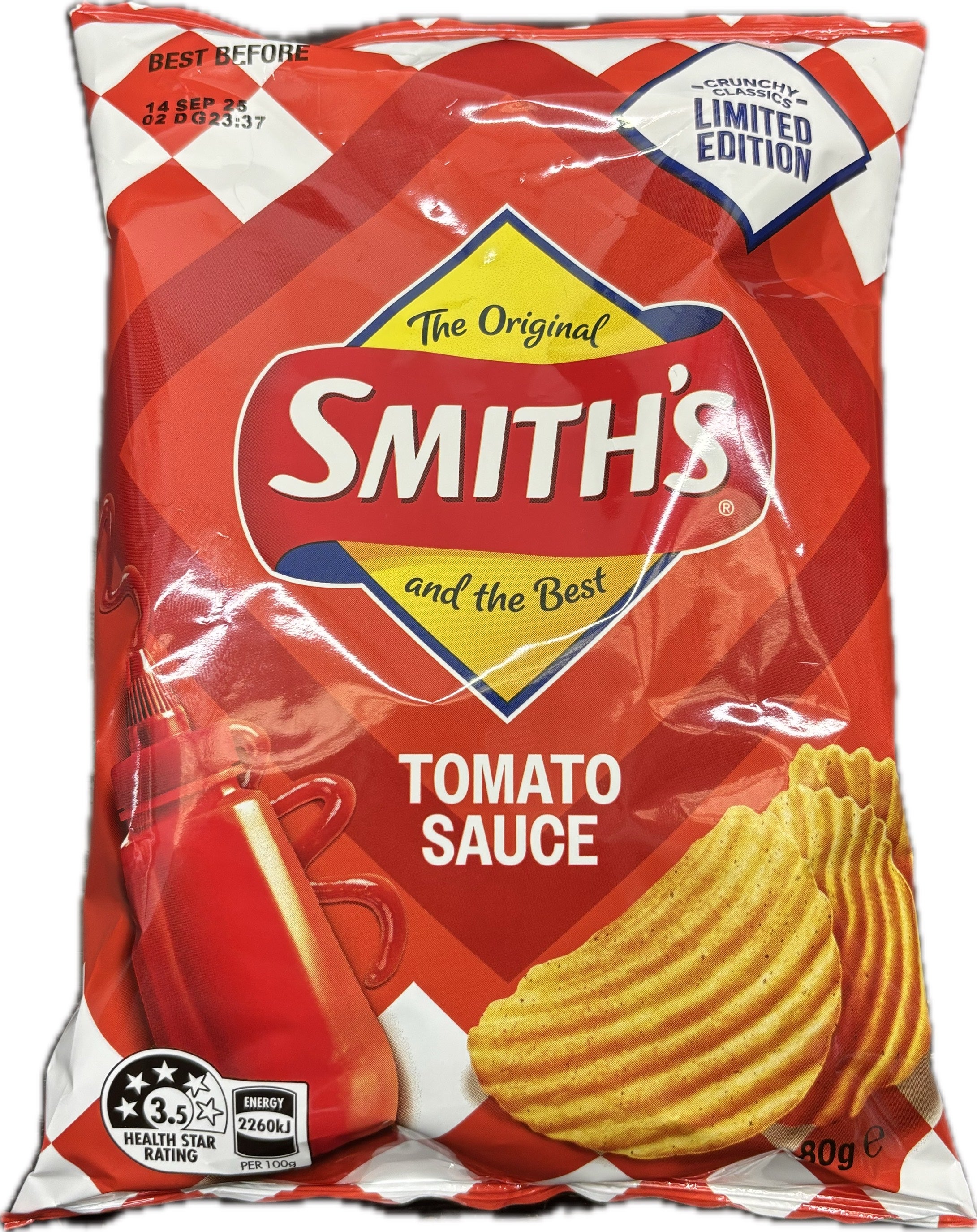 Smiths Tomato Sauce Chips 80g