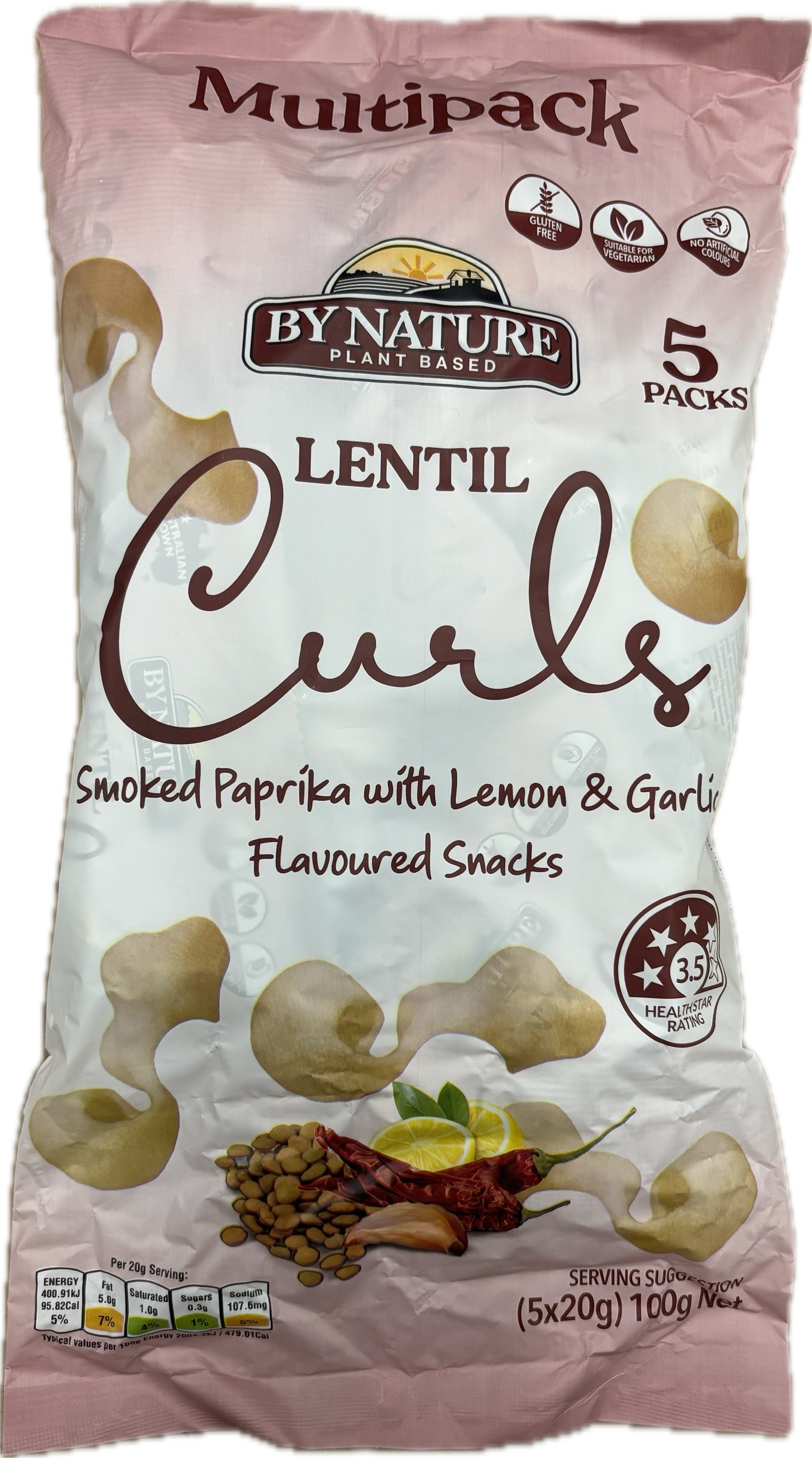 By Nature Lentil Curls 5-Pack Varieties