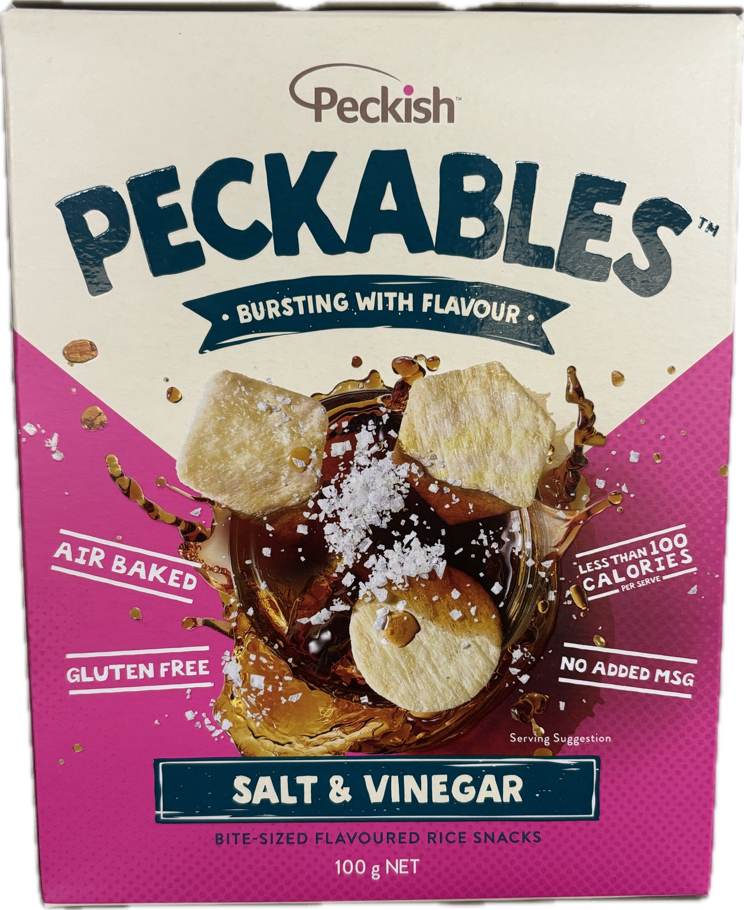 Peckish Peckables Salt & Vinegar 100g