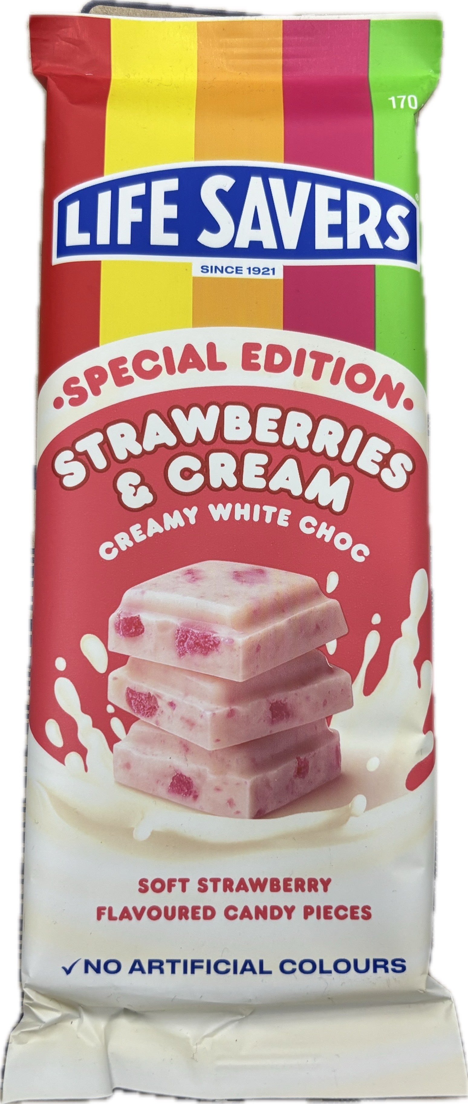 LifeSavers Strawberries & Cream Block 170g