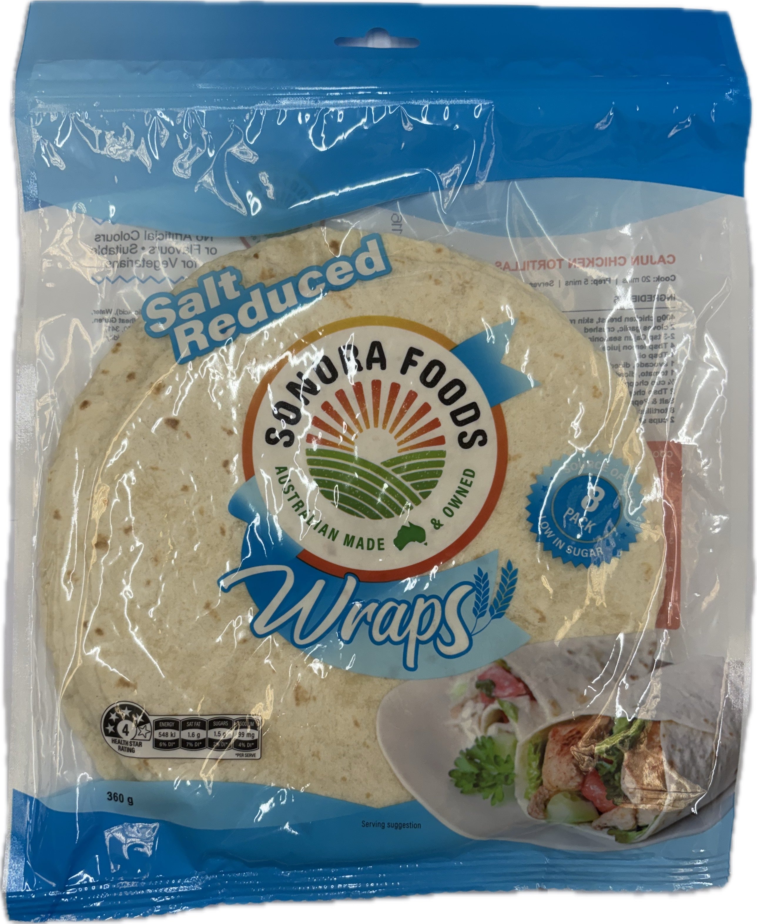 Sonora Wraps Varieties 6pk-8pk