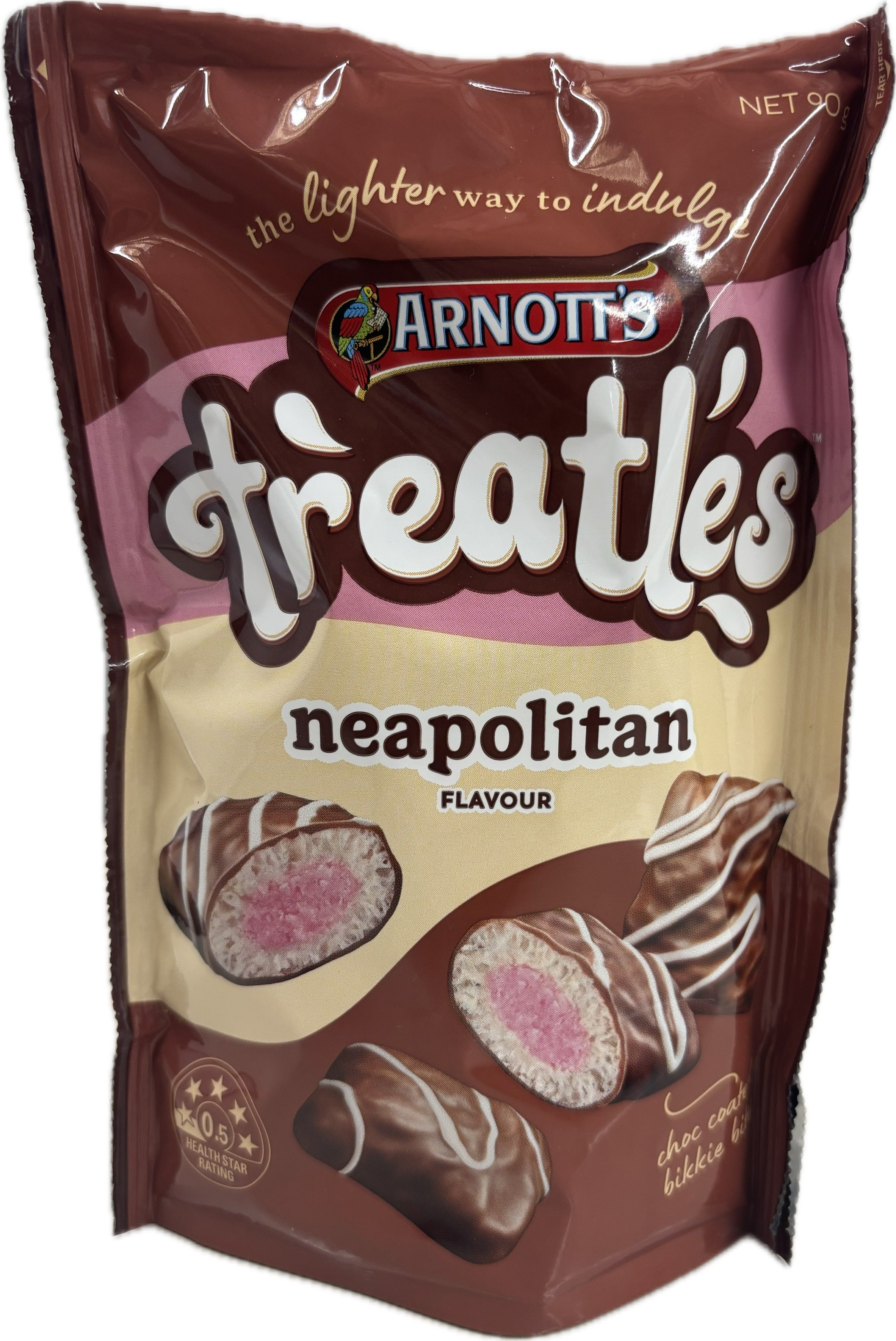 Arnott's Treatles Neapolitan 90g