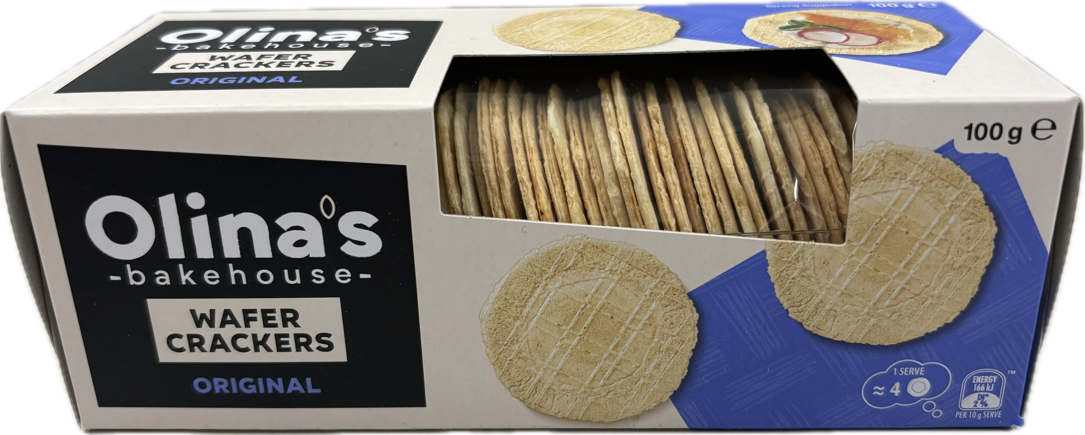 Olina's Bakehouse Wafer Crackers Original 100g