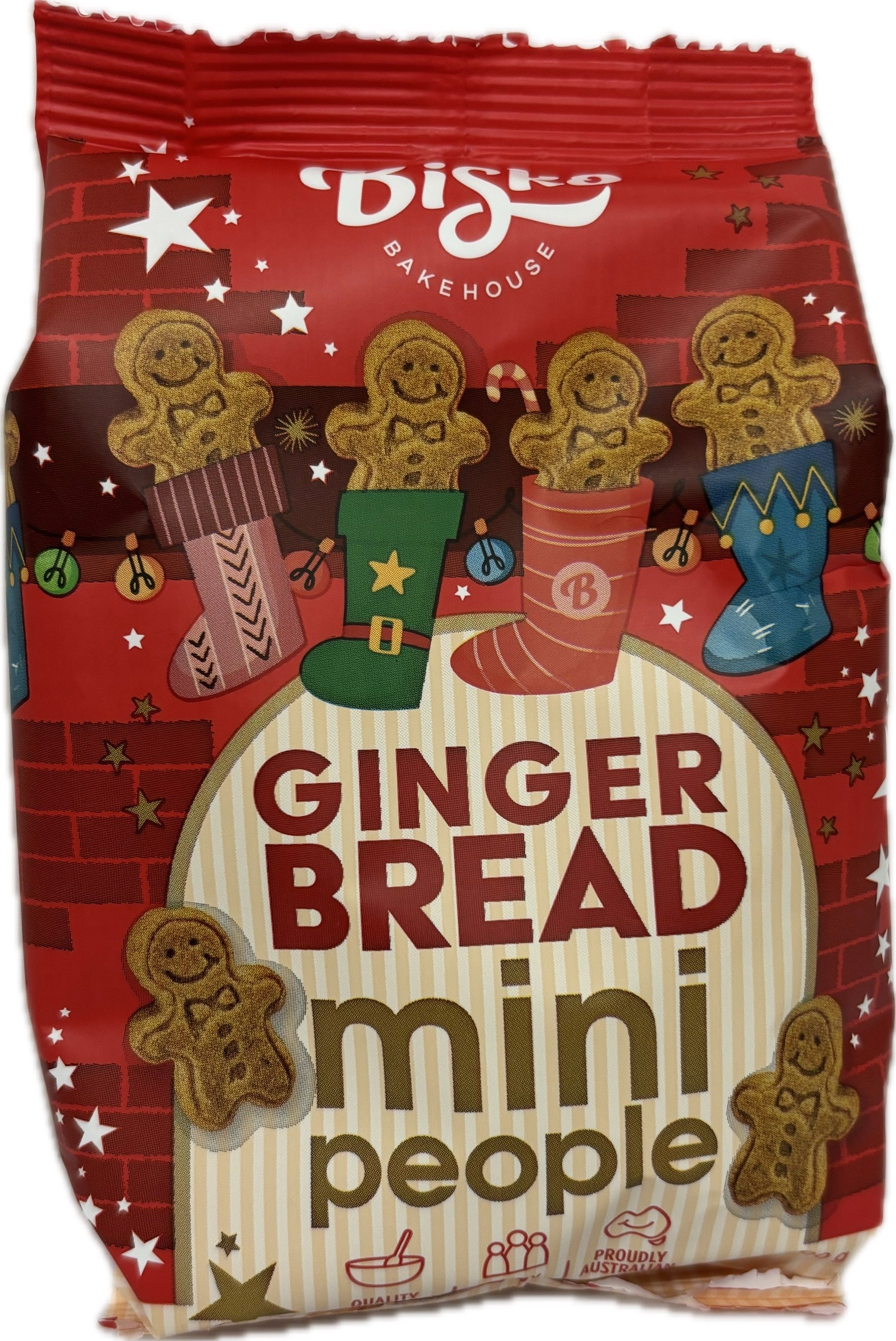 Bisko Gingerbread Mini People 100g