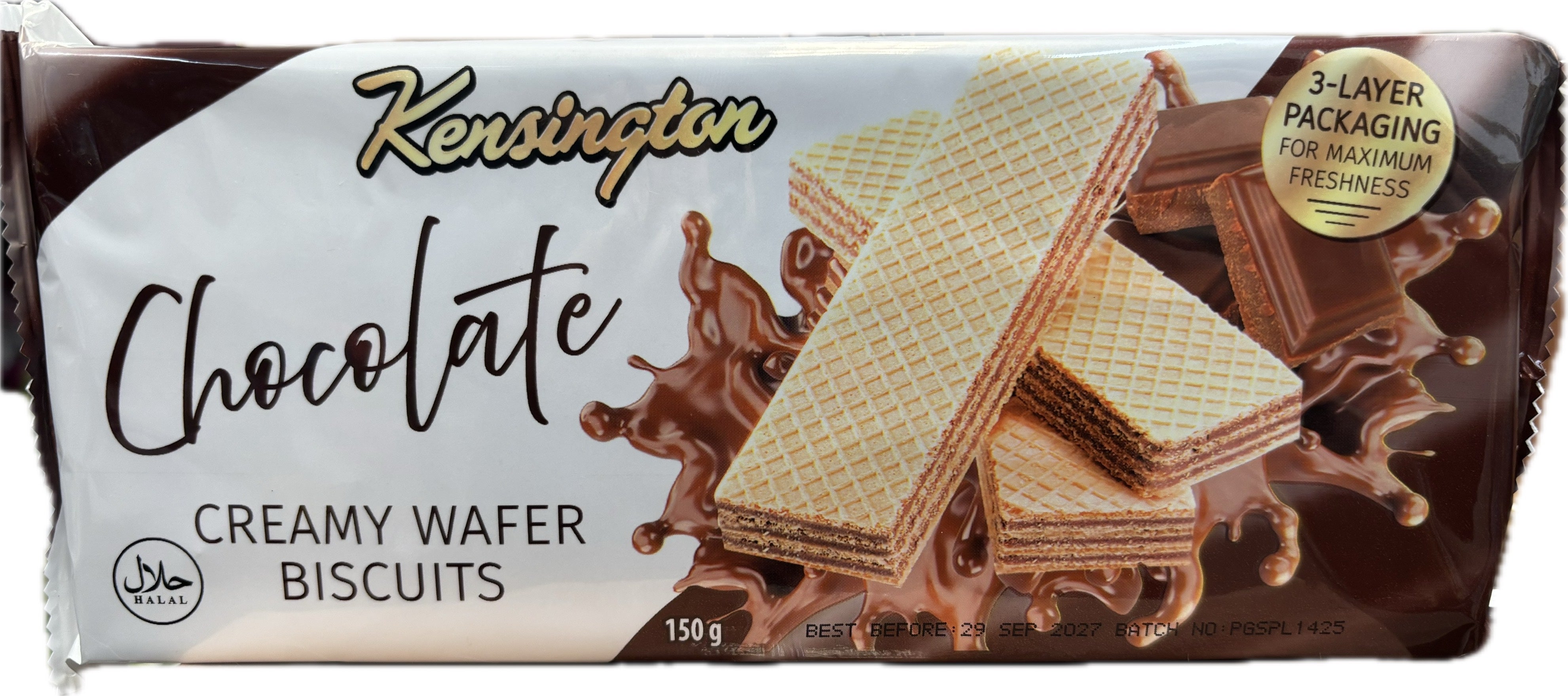 Kensington Chocolate Wafers 150g