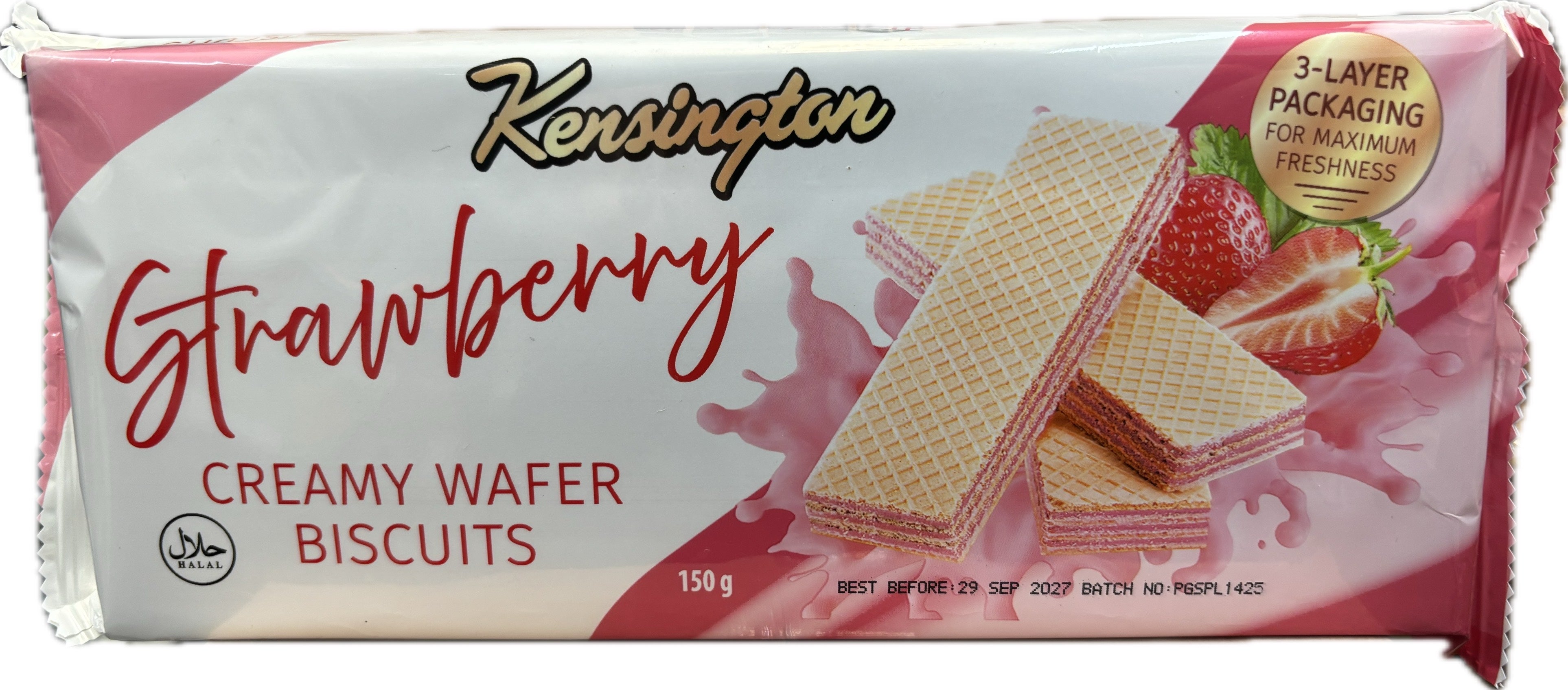 Kensington Strawberry Wafer 150g