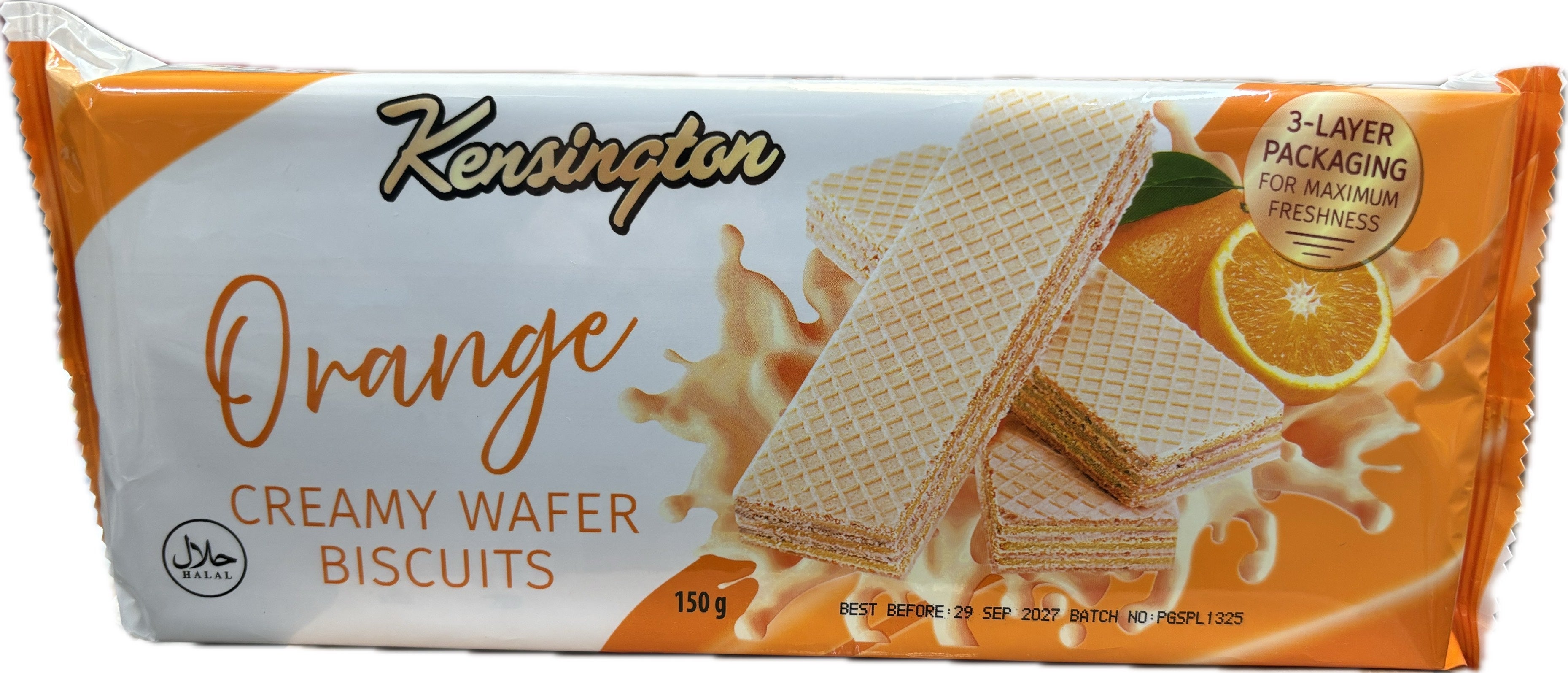 Kensington Orange Wafers 150g