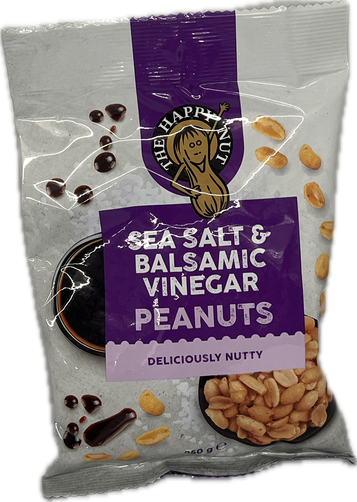 The Happy Nut Sea Salt & Balsamic Vinegar Peanuts 250g