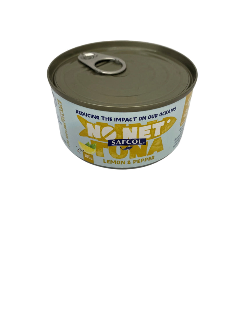 Safcol No Net Tuna Lemon & Pepper 185G