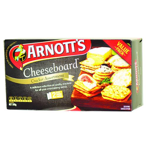 Arnotts Cheeseboard 500G