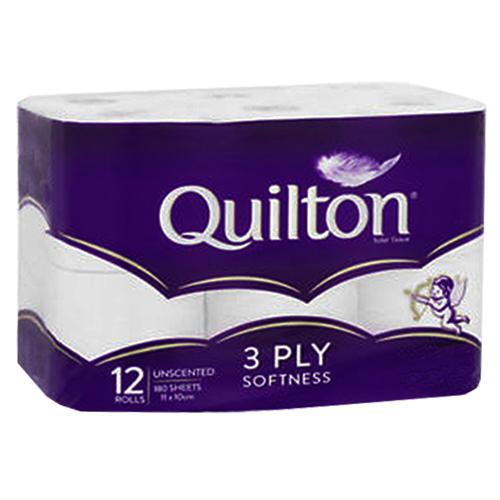 Quilton Toilet Paper 3Ply 12 Pack