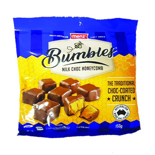 Menz Choc Honeycomb 150G