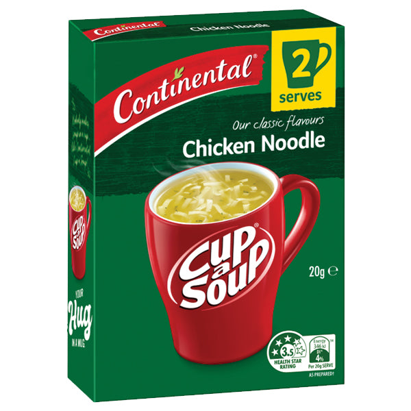 Continental Chicken Noodle Cup a Soup 2 serves