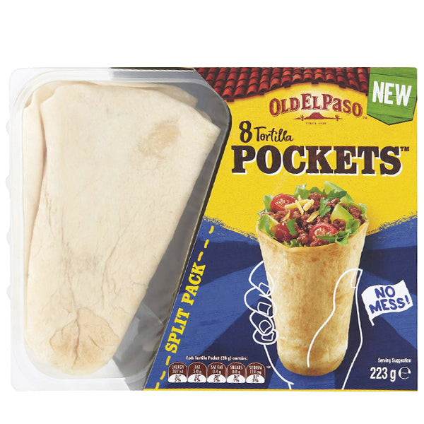 Old El Paso Tortilla Pockets 8-pack