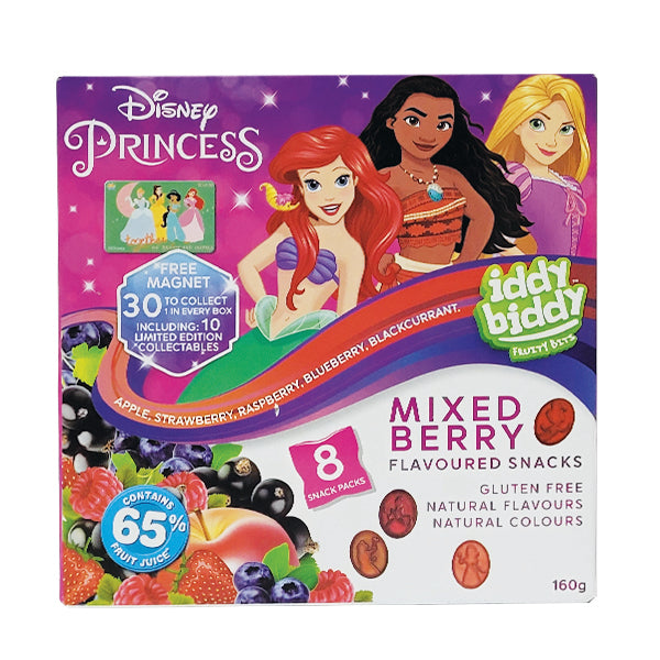 Iddy Biddy Disney Princess - Mixed Berry 160g