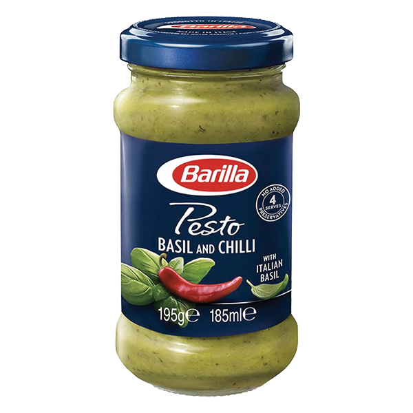 Barilla Pesto Basil & Chilli 195g