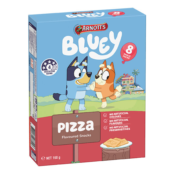 Arnotts Bluey Pizza Multipack 8-Pack