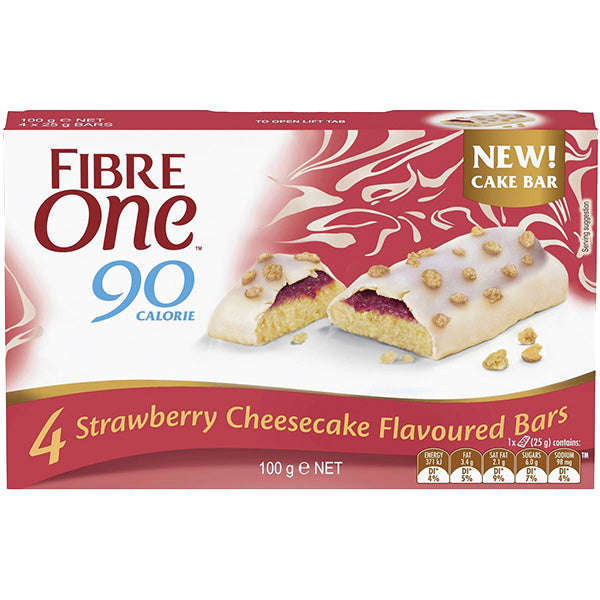 Fibre One Strawberry Cheesecake 4pk