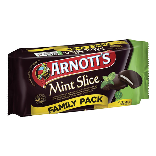 Arnott's Mint Slice Family Pack 365g