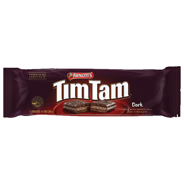 Arnott's Tim Tam Dark Chocolate 200g