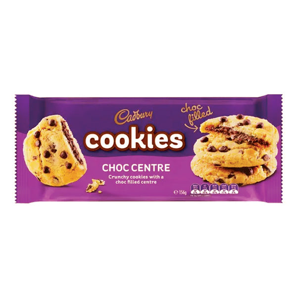 Cadbury Cookies Choc Centre 156g
