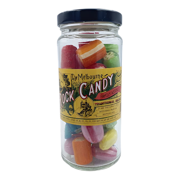 The Melbourne Rock Candy 170g Varieties