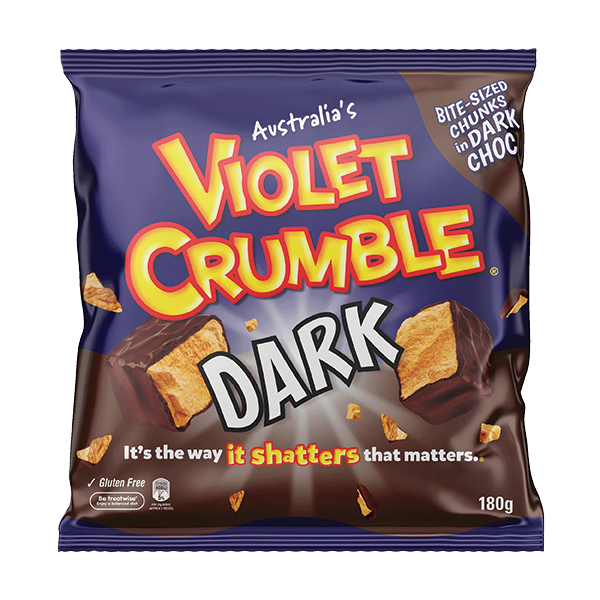 Violet Crumble Dark Chocolate 150g